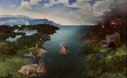 PATENIER, Joachim Landscape with Charon's Bark (mk08) Spain oil painting artist